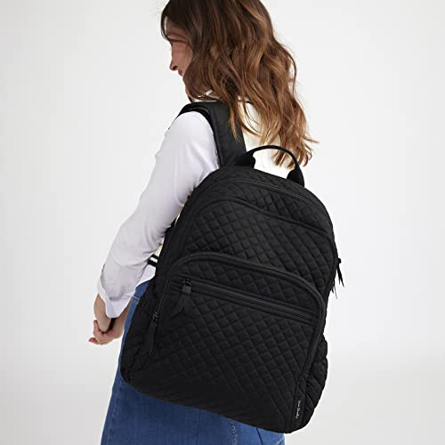 Mochila Vera Bradley Campus para Mujer - Forever Green, Algodón Reciclado