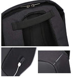 Mochila Fur Jaden 15L Antirrobo Impermeable con USB y Bolsillo para Laptop 15,6'' - Negra