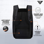 Mochila Fur Jaden 15L Antirrobo Impermeable con USB y Bolsillo para Laptop 15,6'' - Negra