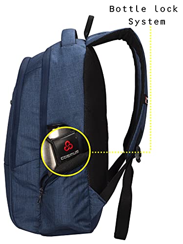 Mochila COSMUS Darwin Dx 29L para Laptop - Lino y Poliéster, Azul
