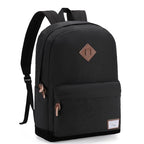 Mochila Kasqo Escolar Ligera para Laptop 15,6 Unisex - Negra