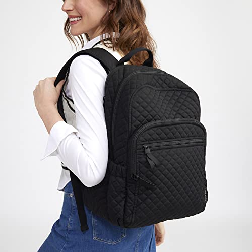Mochila Vera Bradley Campus para Mujer - Forever Green, Algodón Reciclado