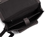 Bolso Bandolera de Cuero WildHorn para Laptop 10'' con Correa Ajustable - Marrón