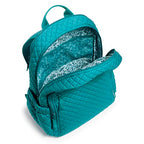 Mochila Vera Bradley Campus para Mujer - Forever Green, Algodón Reciclado