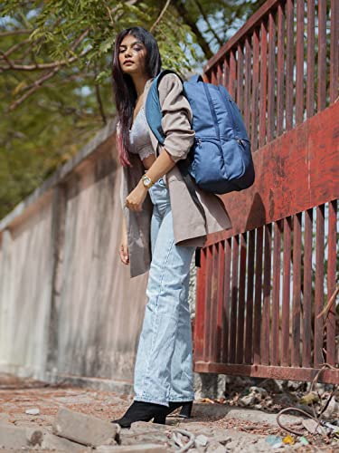 Mochila COSMUS Darwin Dx 29L para Laptop - Lino y Poliéster, Azul