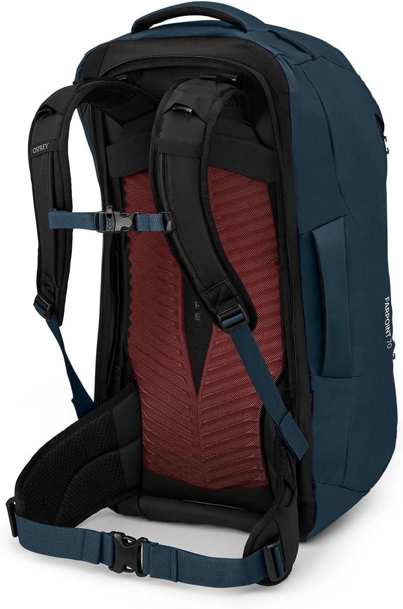 Mochila Osprey Farpoint 40L de Viaje para Hombre - Tunnel Vision Grey