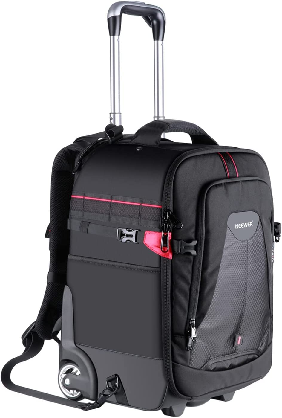 Maletín con Ruedas Neewer 2 en 1 para Cámara y Accesorios - Acolchado y Extraíble