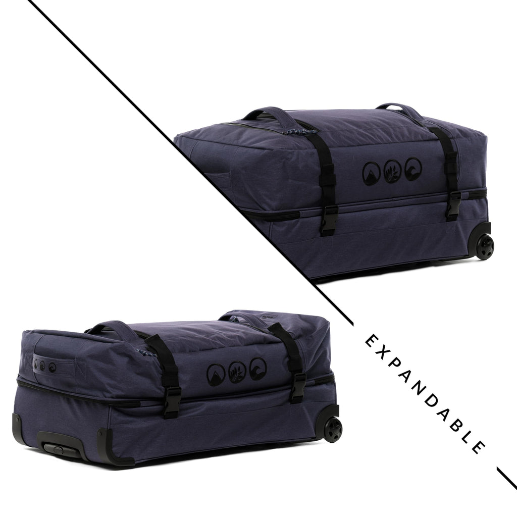 Bolsa de Viaje XXL SONS OF ALOHA Kane Trolley 140L con Ruedas - Azul