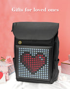 Mochila Divoom Pixoo LED 16x16 para Laptop 15'' Impermeable - Unisex