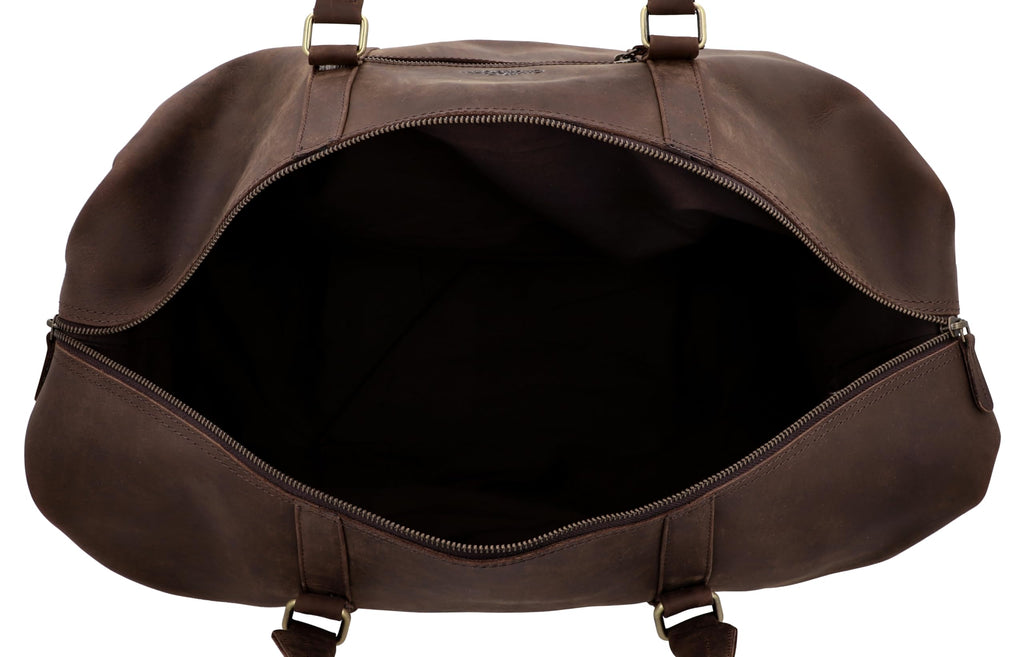 Bolso de Viaje Gusti - Ruben 36 litros Equipaje de Mano Bolsa de Viaje Maleta marrón Oscuro