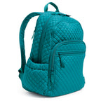 Mochila Vera Bradley Campus para Mujer - Forever Green, Algodón Reciclado