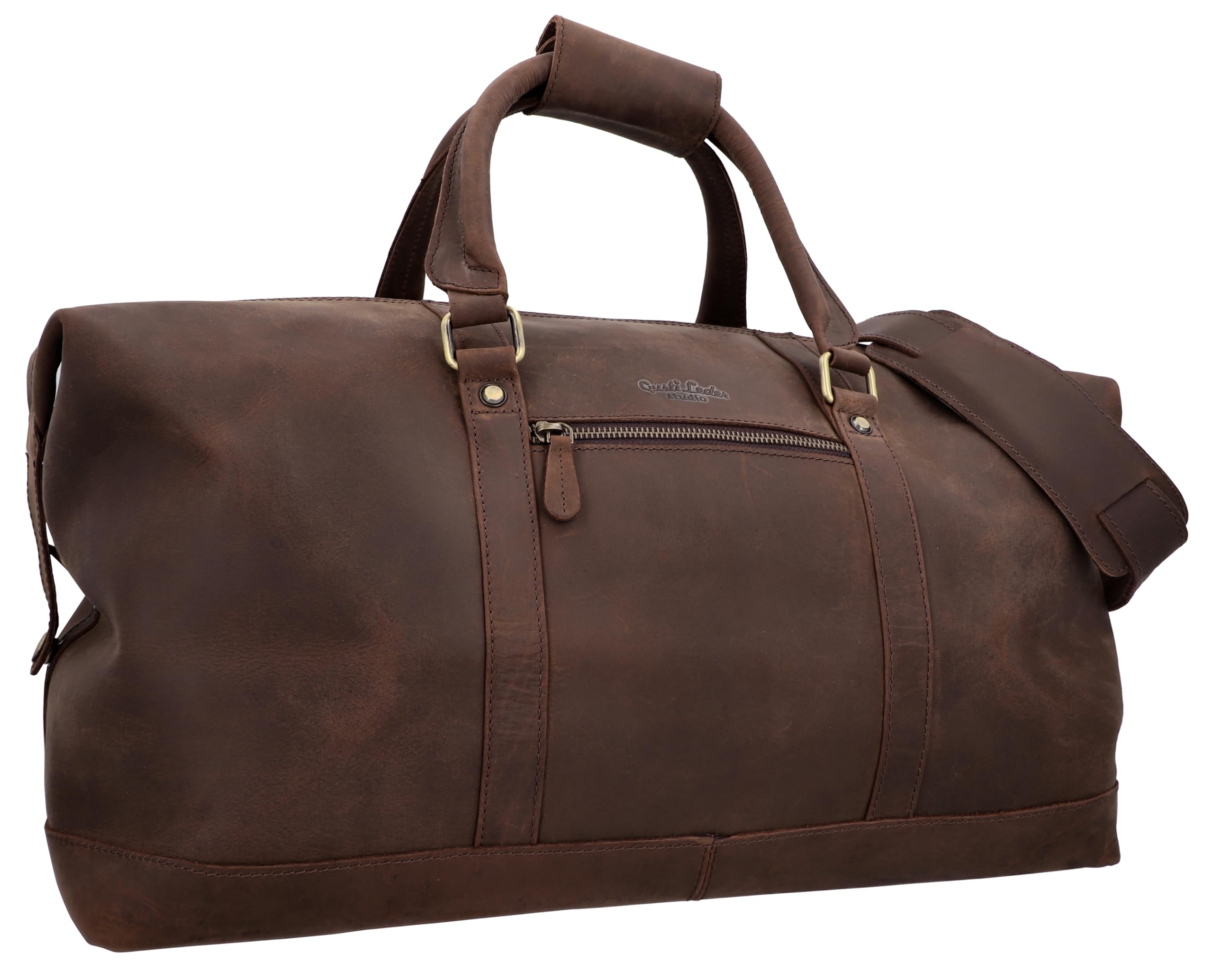 Bolso de Viaje Gusti - Ruben 36 litros Equipaje de Mano Bolsa de Viaje Maleta marrón Oscuro