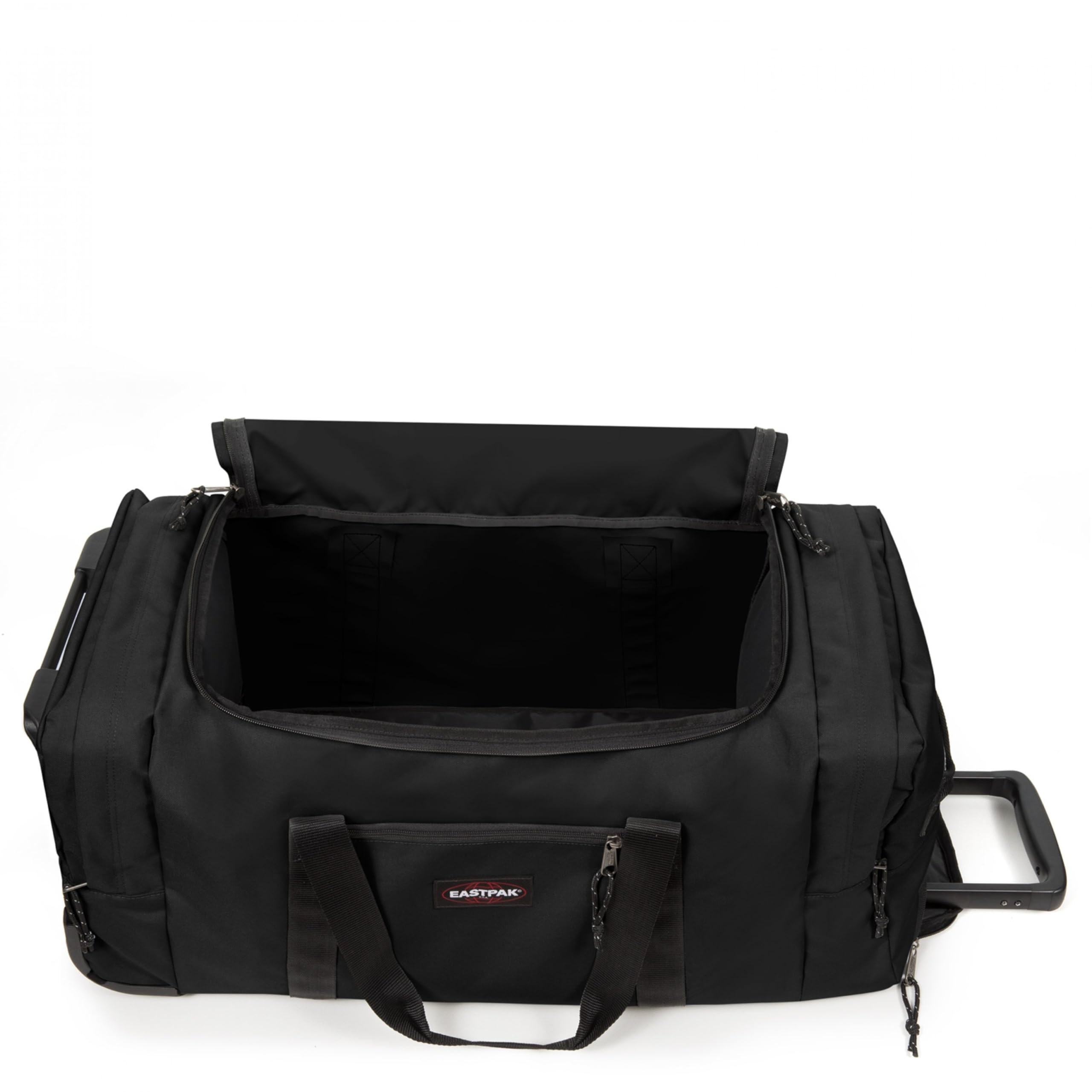 Eastpak Leatherface L + Bolsa de Viaje, 86.5 x 36.5 x 38 cm, 104 L - Black (Negro)