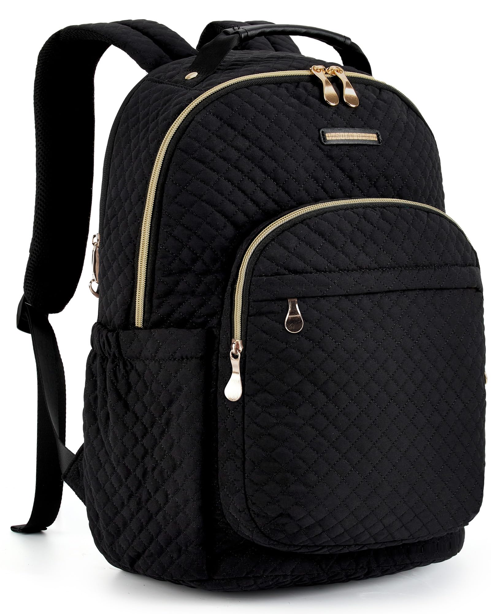 Mochila Light FLIGHT para Mujer 15,6'' para Portátil - Trenzado Negro