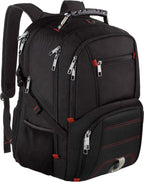 Mochila de Viaje para Laptop 17'' Antirrobo TSA USB Impermeable - Unisex