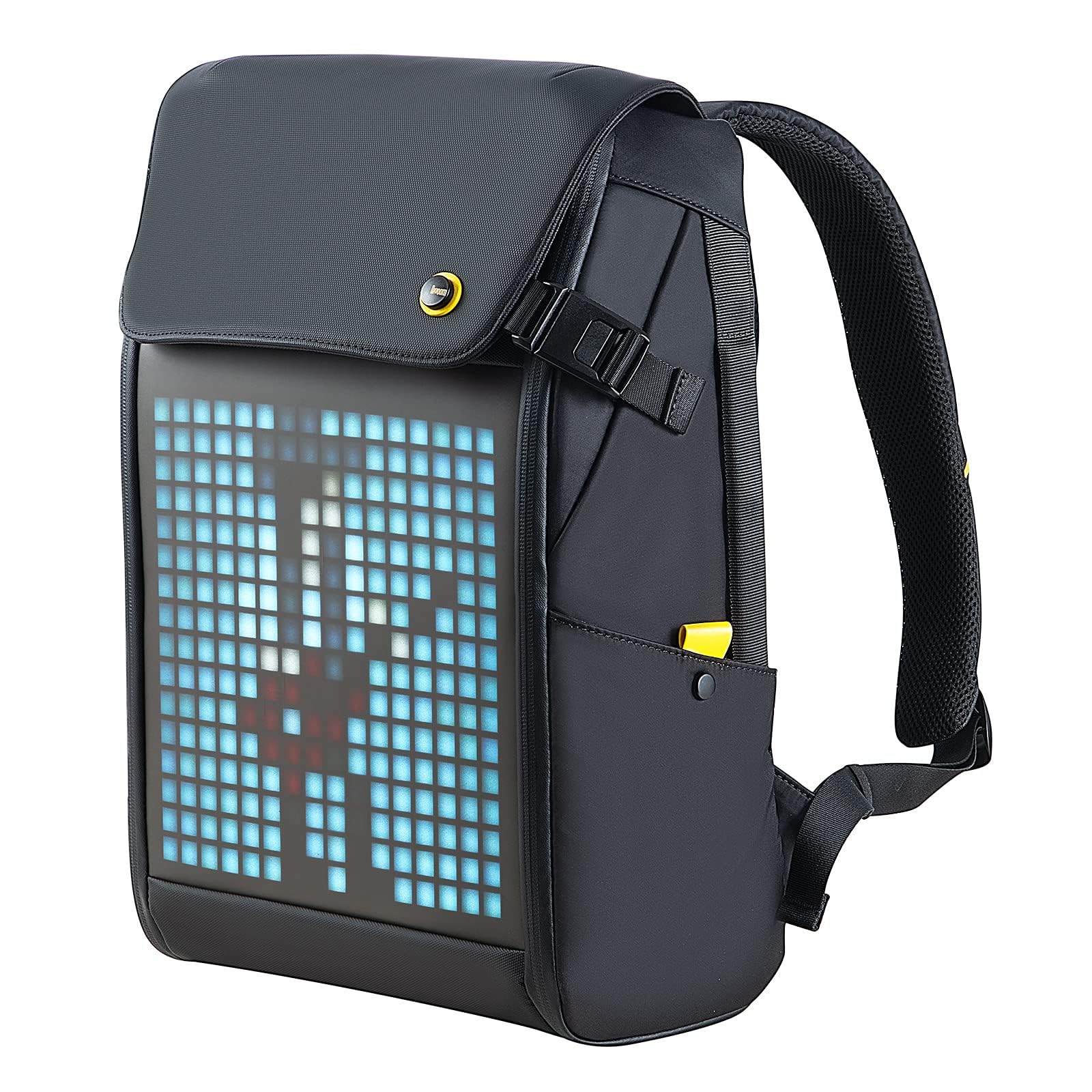 Mochila Divoom Pixoo LED 16x16 para Laptop 15'' Impermeable - Unisex