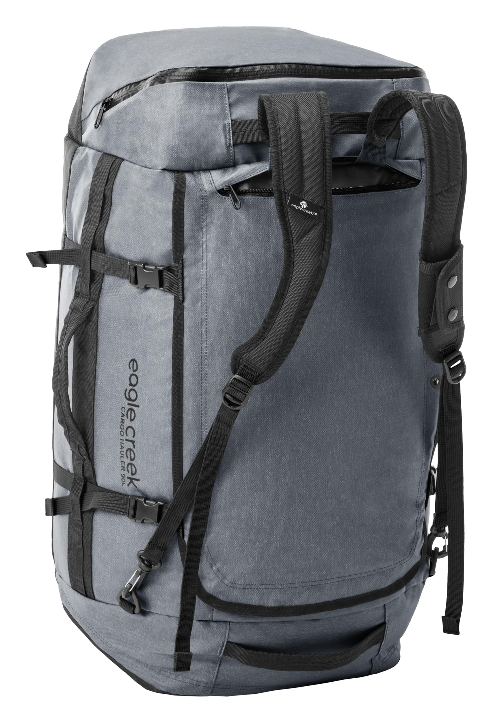 Bolsa de Viaje Eagle Creek Cargo Hauler con Ruedas 110L - Resistente al Agua - Charcoal