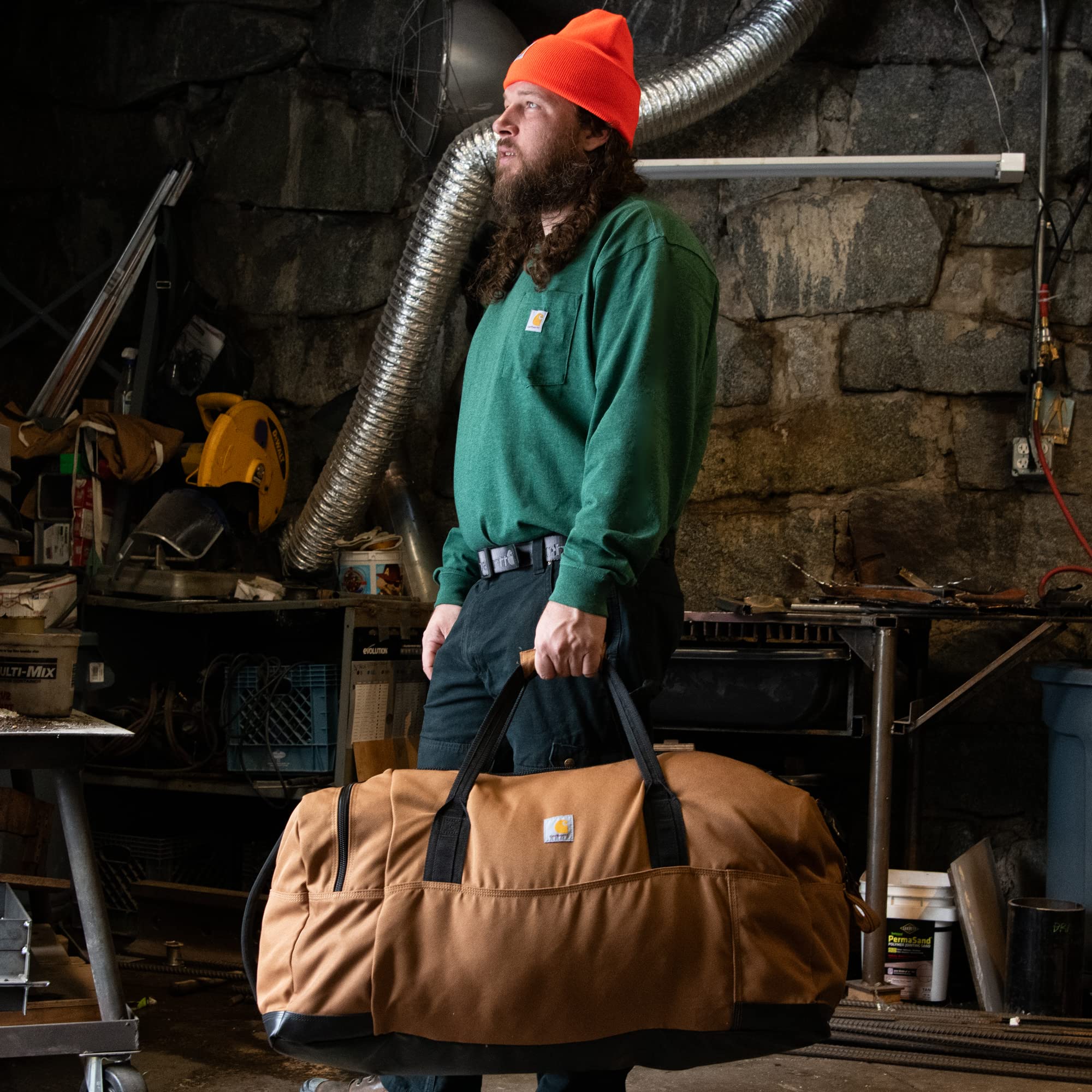 Bolsa de Equipaje Carhartt Legacy 76 cm - Marrón