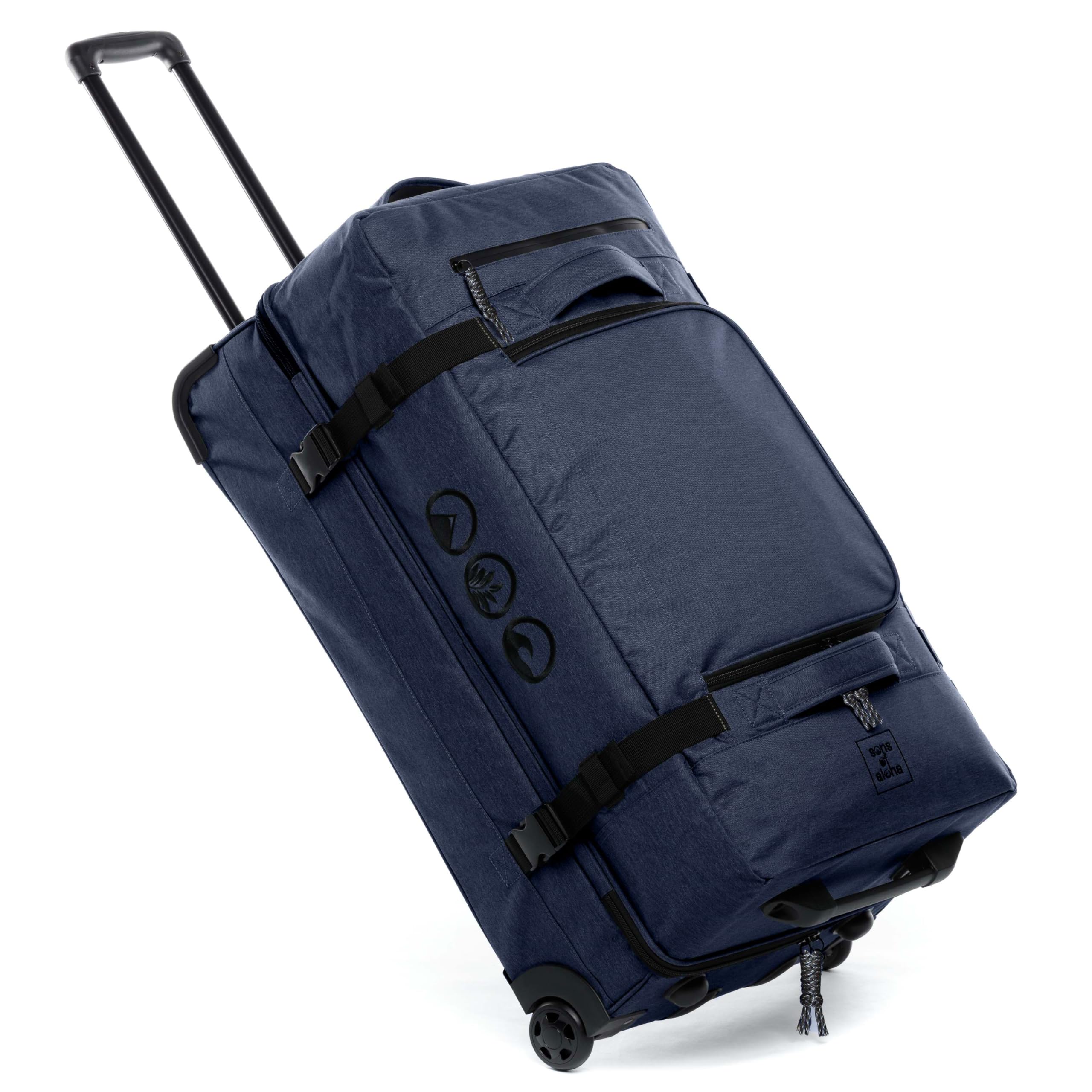 Bolsa de Viaje XXL SONS OF ALOHA Kane Trolley 140L con Ruedas - Azul