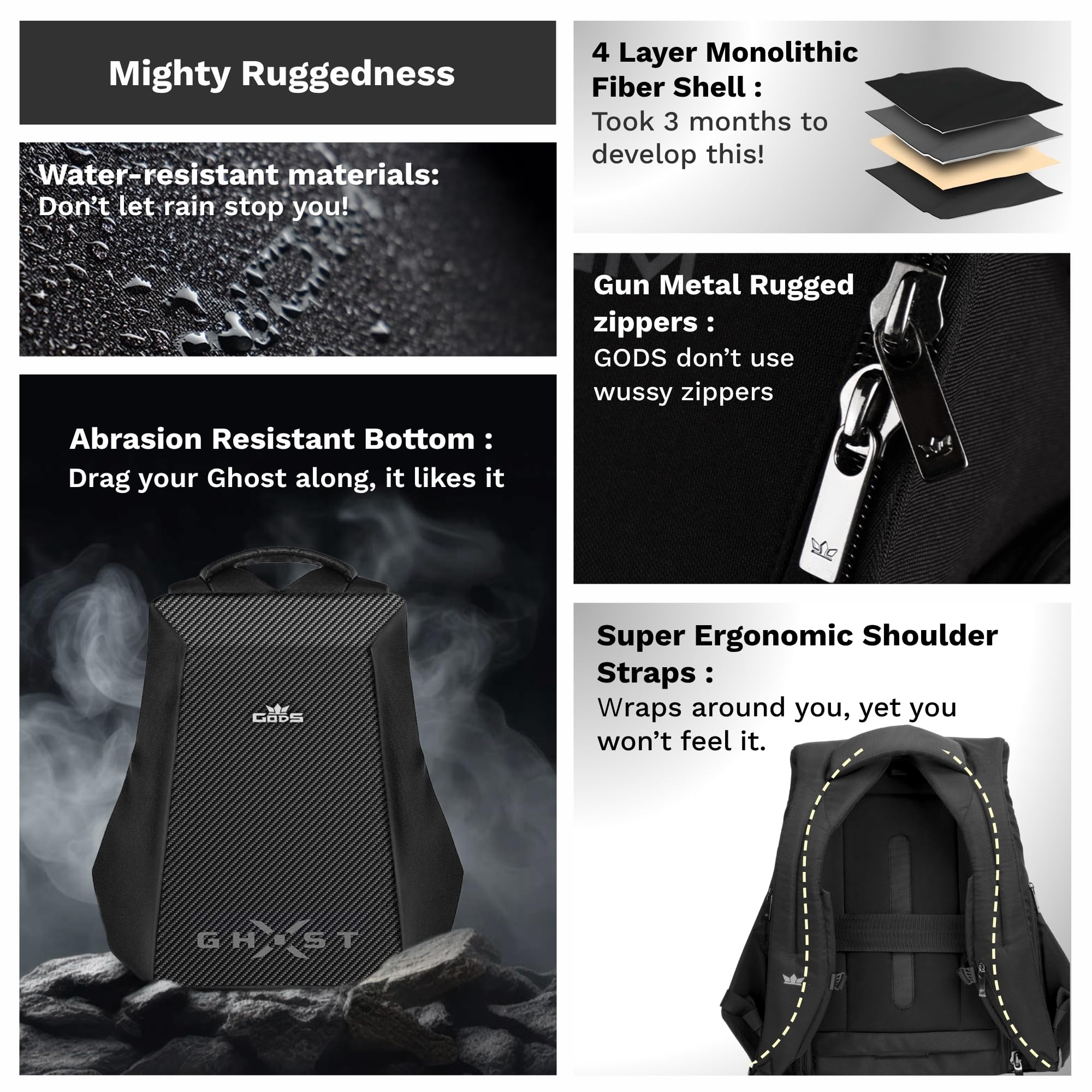 Gods Laptop Computer Backpacks L