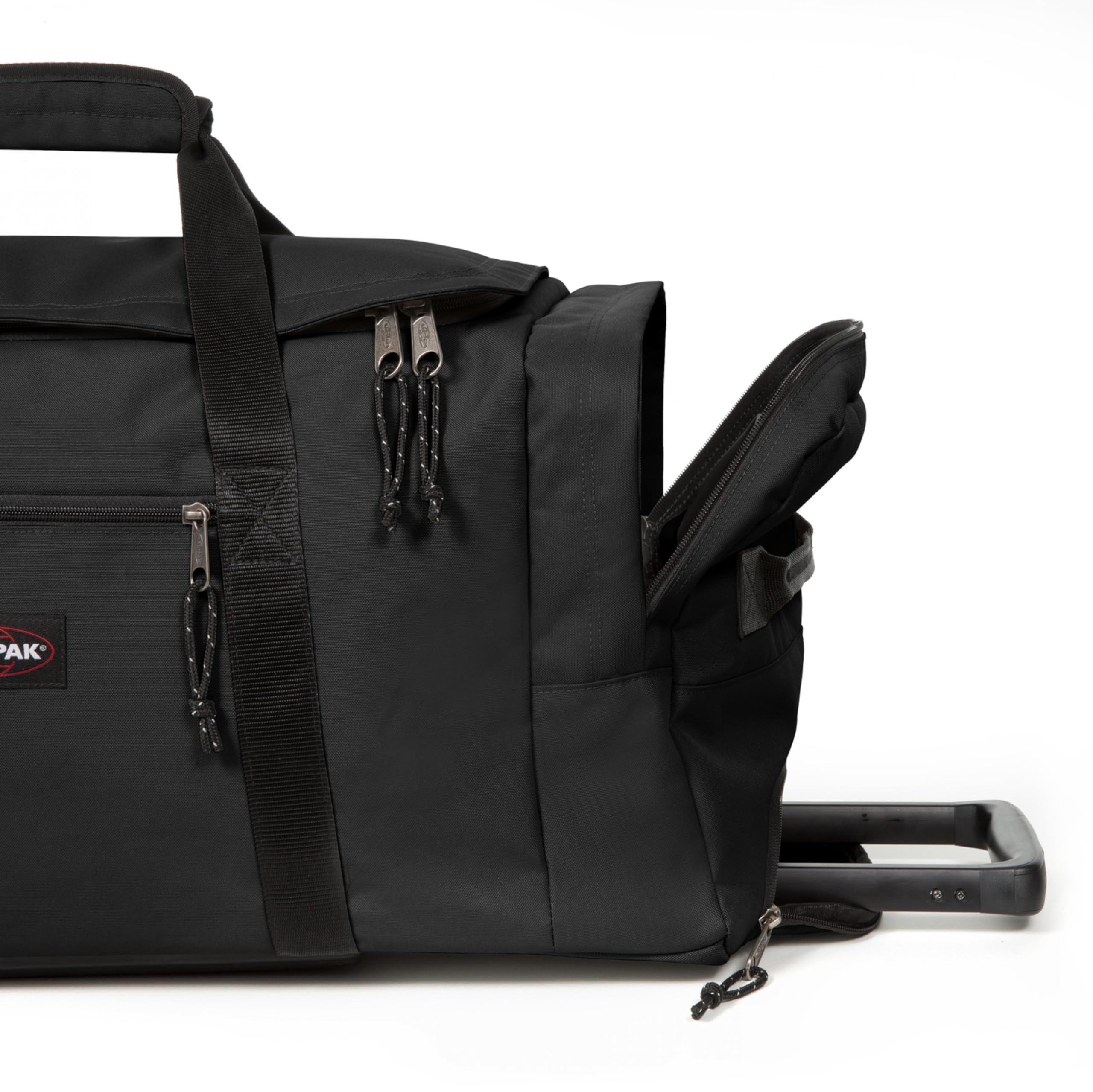 Eastpak Leatherface L + Bolsa de Viaje, 86.5 x 36.5 x 38 cm, 104 L - Black (Negro)