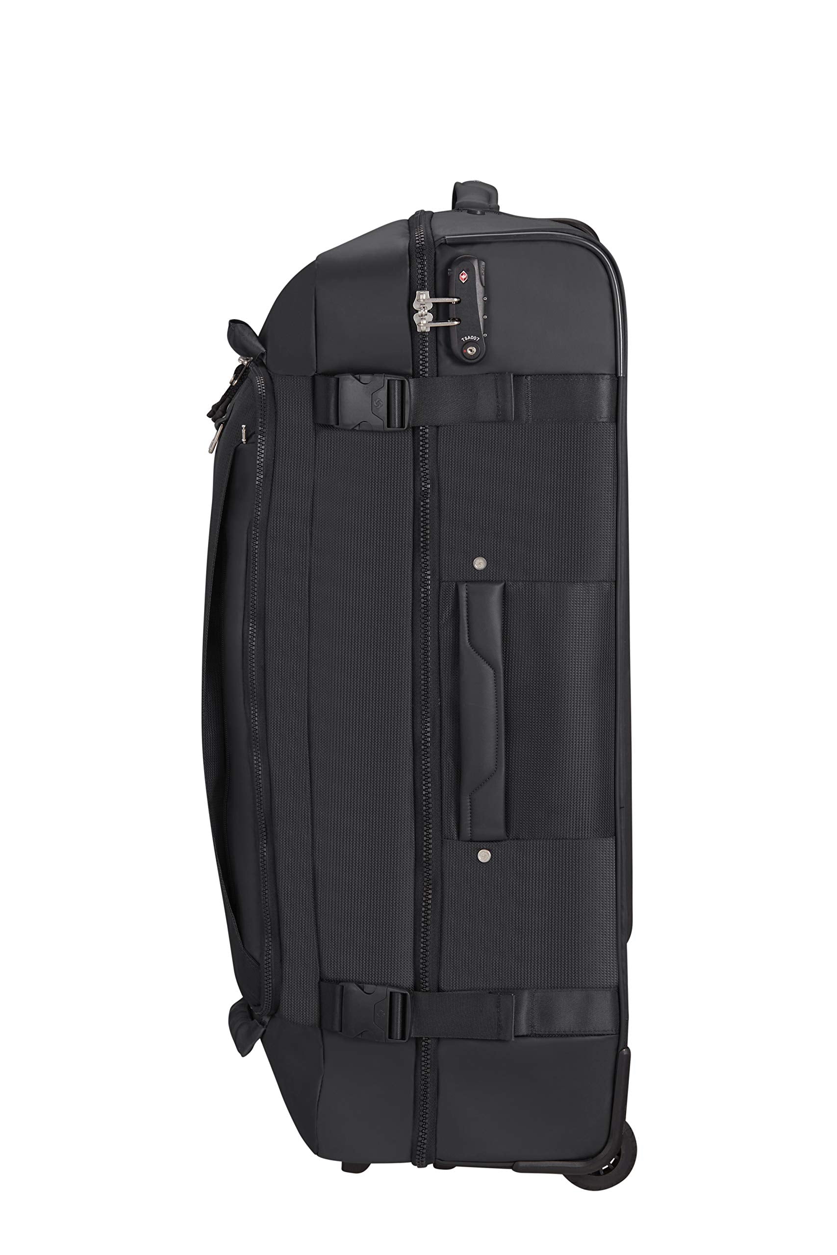 Samsonite Midtown - Bolsa de viaje con 2 ruedas L, 79 cm, 103 L, negro (negro)